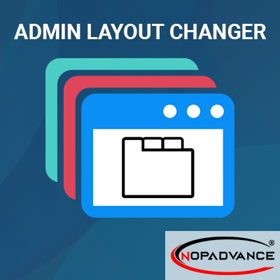 Admin layout changer nopCommerce plugin