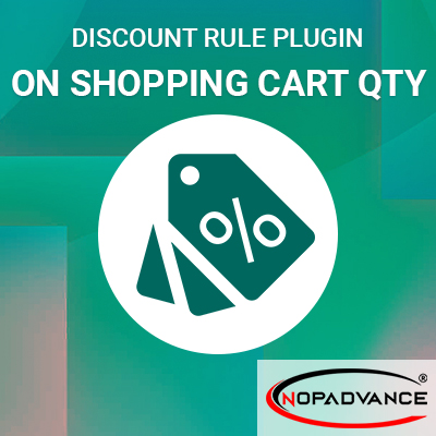 on shopping cart quantity nopcommerce discount rulle plugin